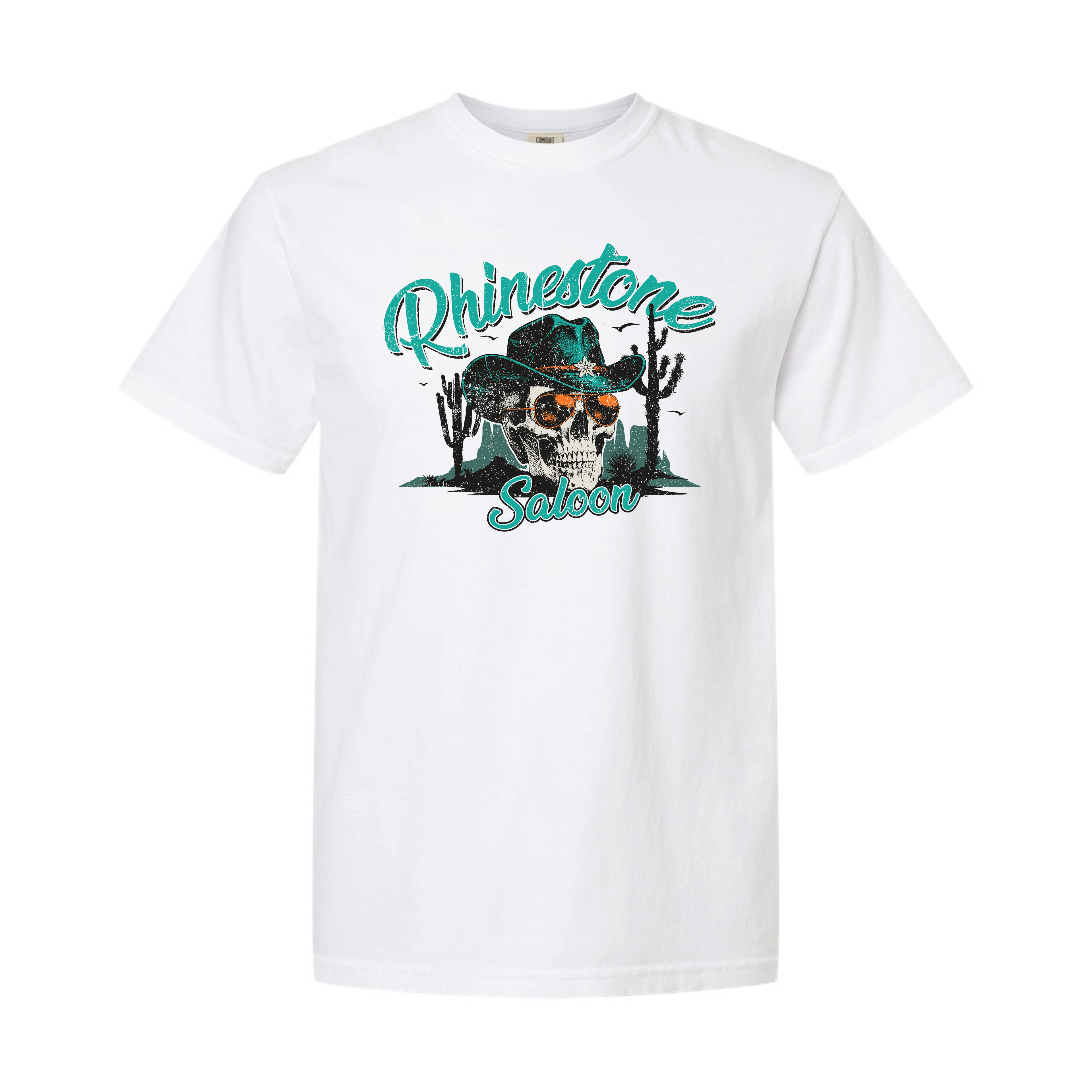 Rhinestone Skull T-Shirt
