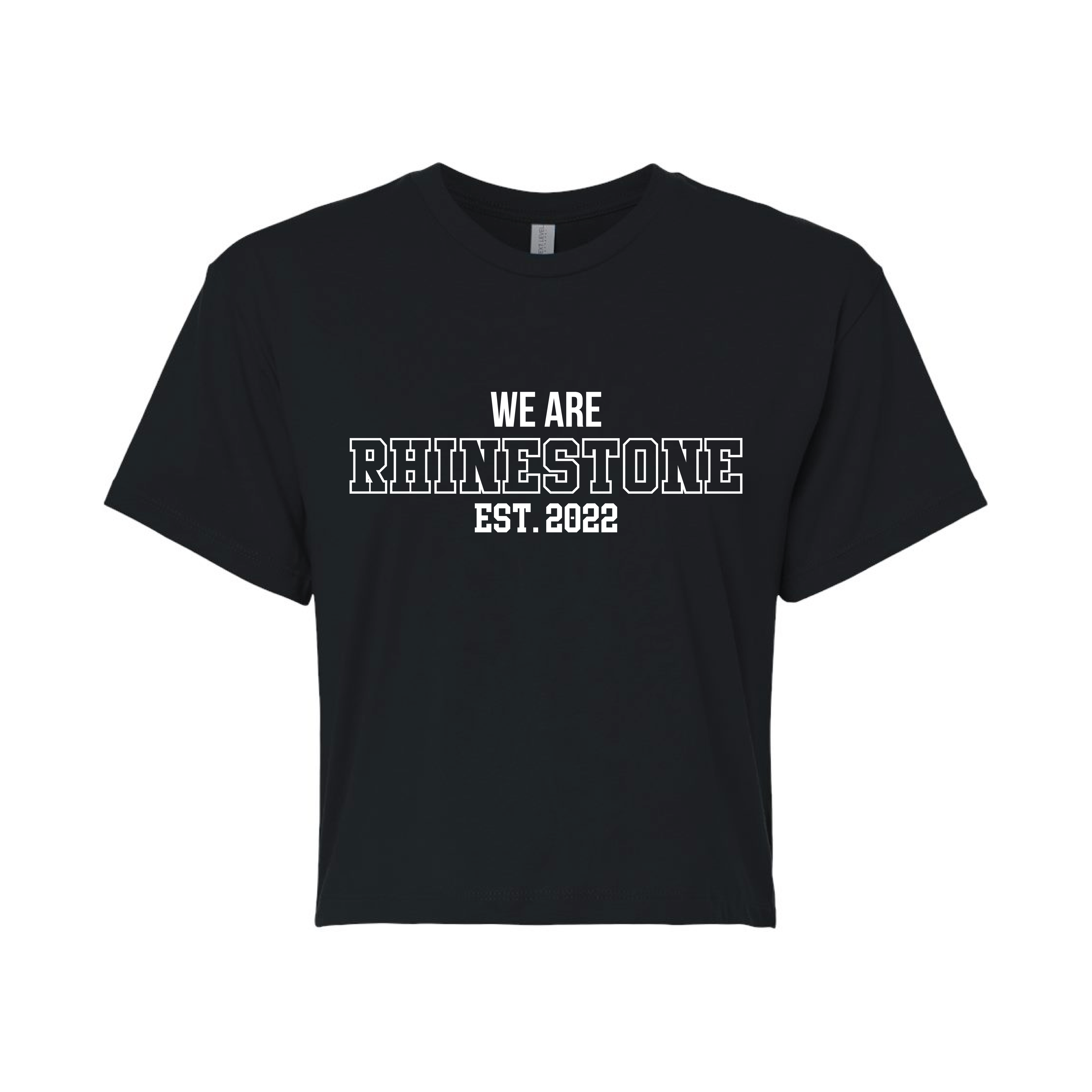 We Are Rhinestone Crop Top