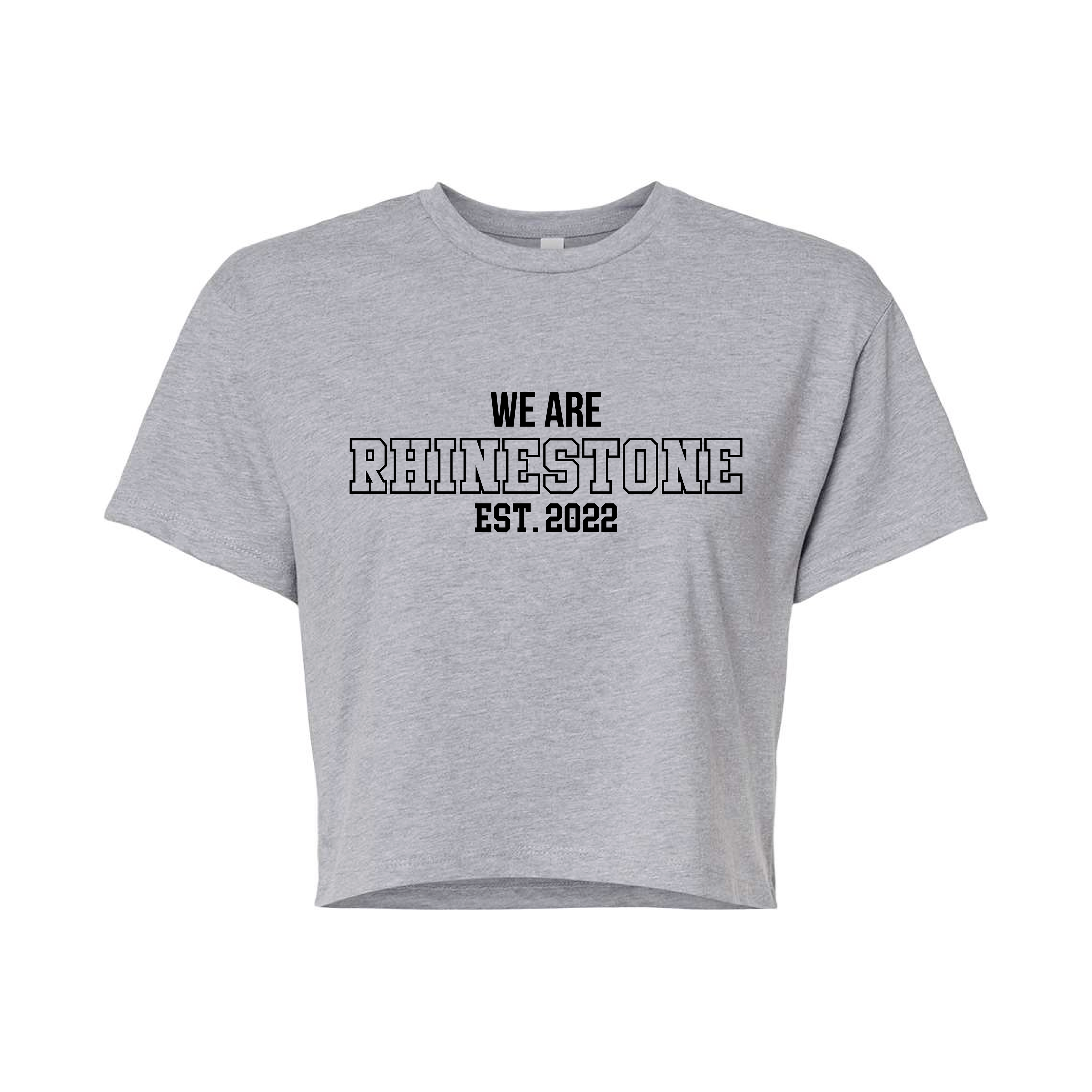We Are Rhinestone Crop Top