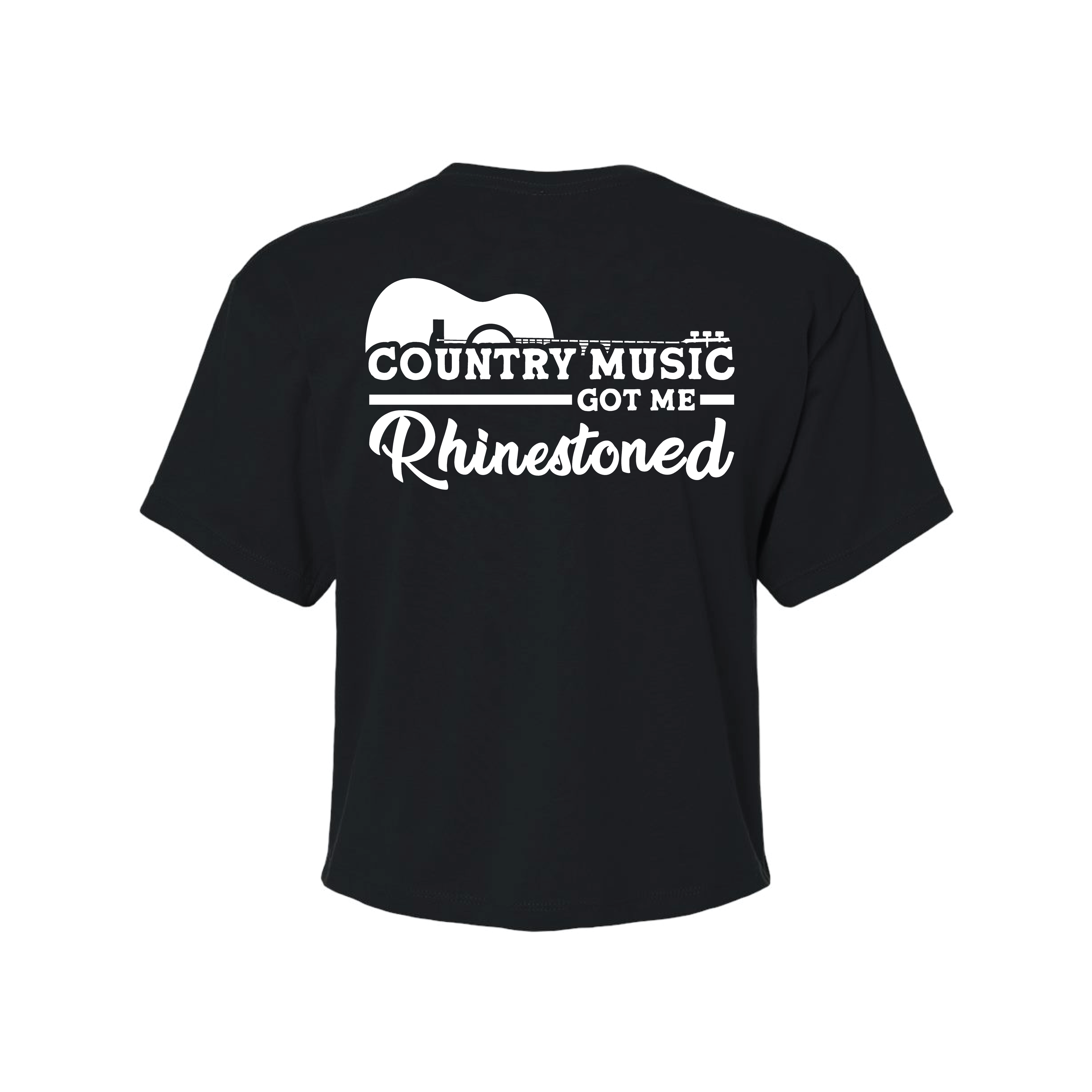 Country Music Got Me Crop Top